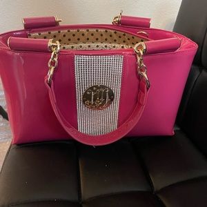 Hot Pink Vinyl handbag